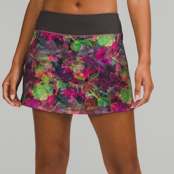 Lululemon Pace Rival Mid-Rise Skirt Size 10 - Picture 1 of 7